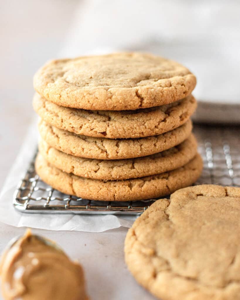 Soft & Chewy Small-Batch Peanut Butter Cookies - Bake & Bacon