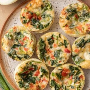 Fresh batch of egg white cups that are ready to be eaten.